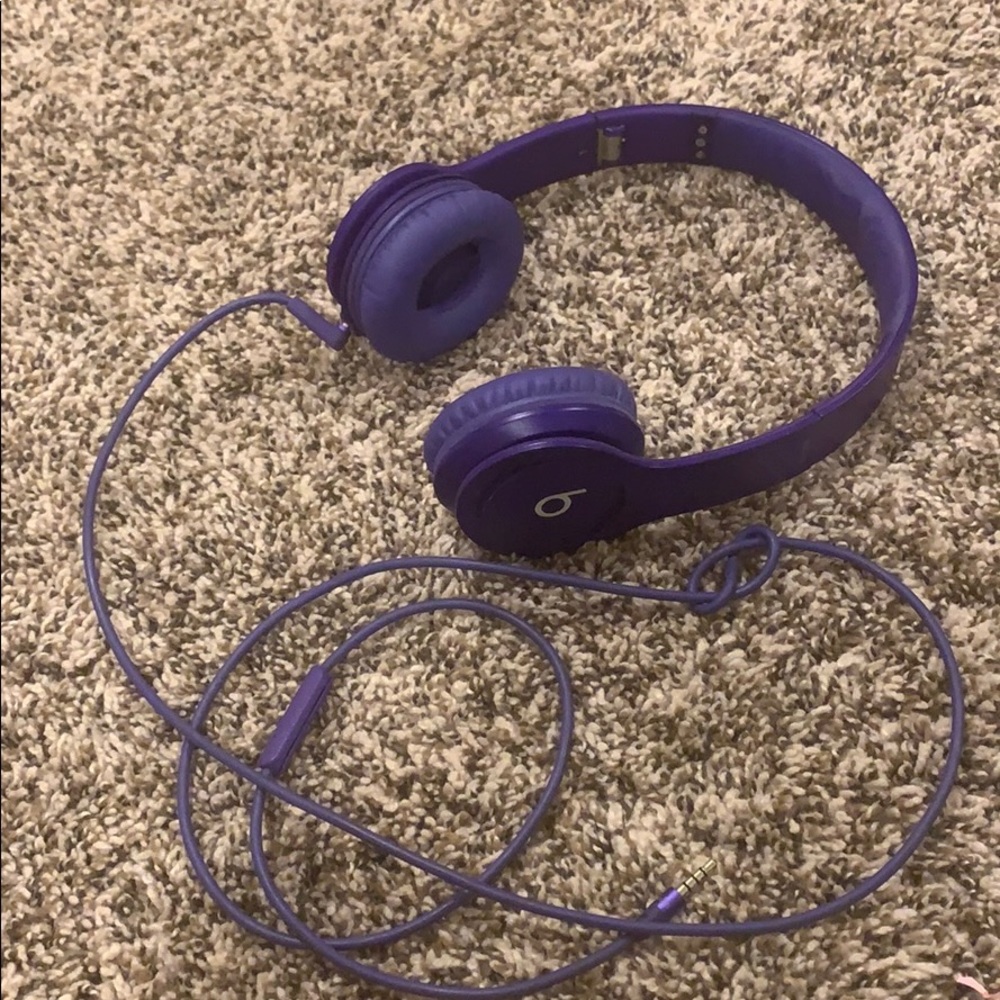 Purple Beats (with cord)